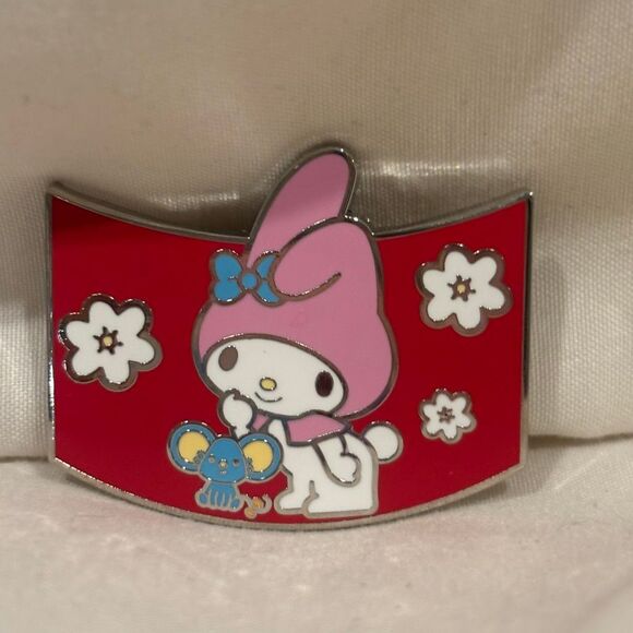 Loungefly Sanrio Hello Kitty & Friends My Melody Color Portrait Enamel Pin NEW - Picture 3 of 5